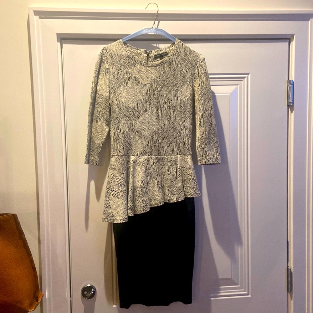 Eva Longoria Pencil Paplum Dress